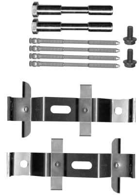 Kit d'accessoires, plaquette de frein a disque