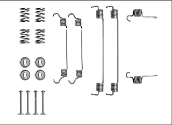 Kit d'accessoires, mâchoire de frein