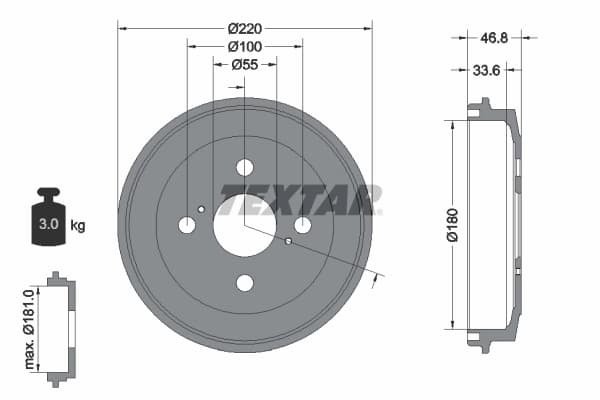 Tambour de frein