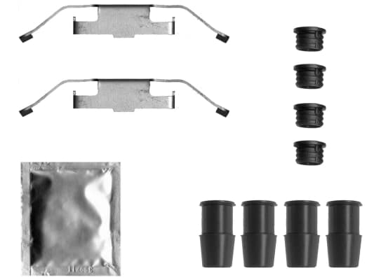 Kit d'accessoires, étrier de frein