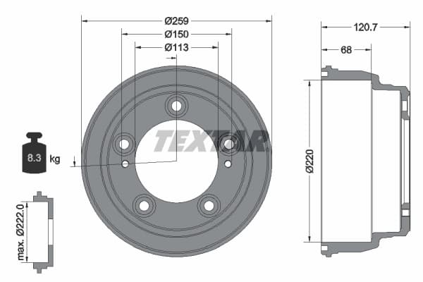 Tambour de frein