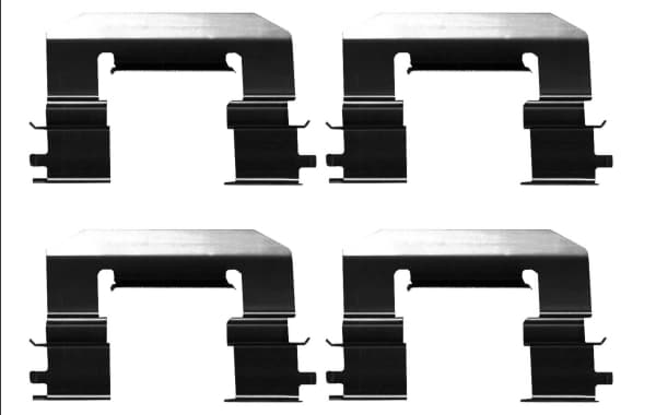 Kit d'accessoires, plaquette de frein a disque