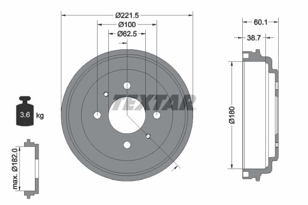 Tambour de frein