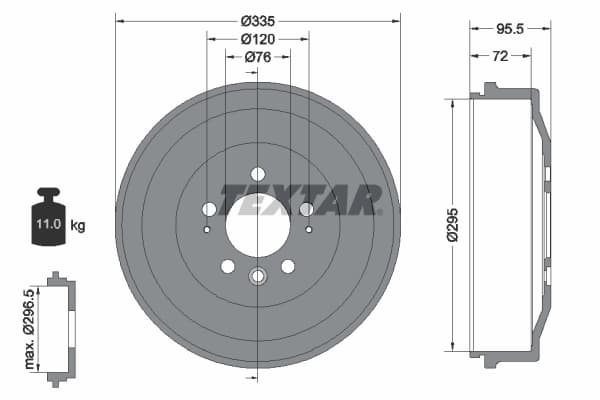 Tambour de frein