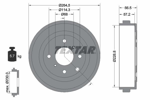 Tambour de frein
