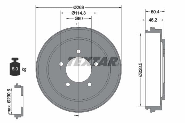 Tambour de frein