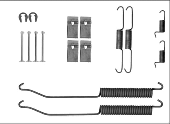 Kit d'accessoires, mâchoire de frein