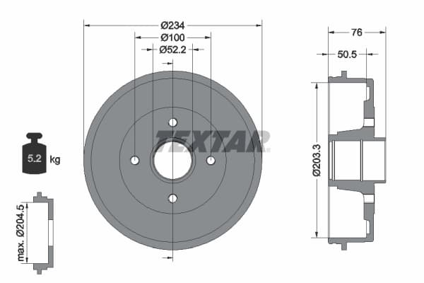 Tambour de frein