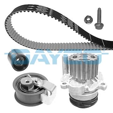 Pompe a eau + kit de courroie de distribution