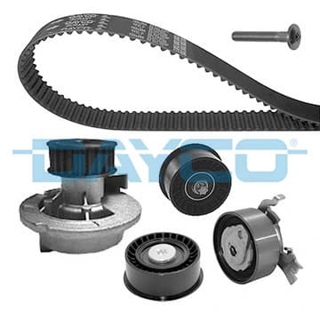 Pompe a eau + kit de courroie de distribution
