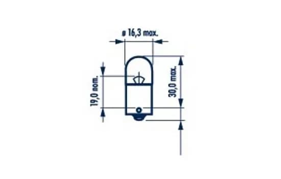 Ampoule, feu de position/d'encombrement