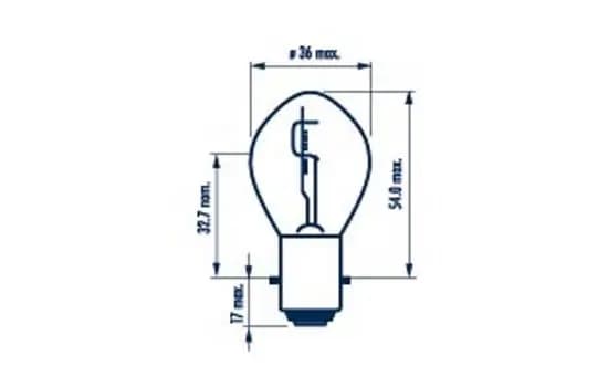 Ampoule, projecteur longue portée