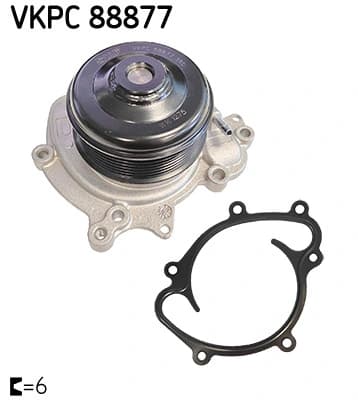Pompe a eau, refroidissement du moteur