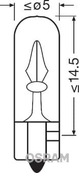 Ampoule, éclairage de la boîte a gants