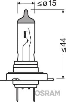Ampoule, projecteur longue portée (sans ECE)