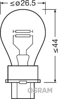 Ampoule, feu de stationnement/de position