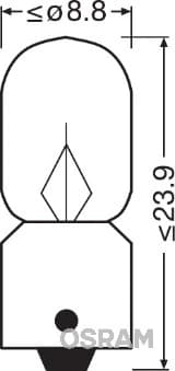 Ampoule, éclairage intérieur