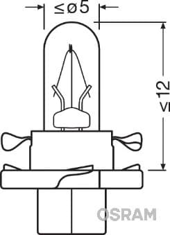 Ampoule, éclairage des instruments