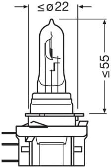 Ampoule, projecteur longue portée
