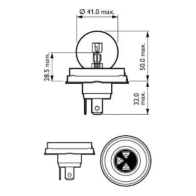 Ampoule, projecteur antibrouillard