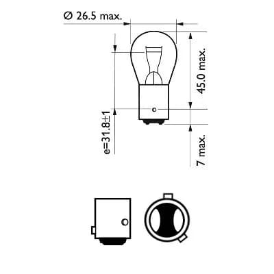 Ampoule, feu arricre