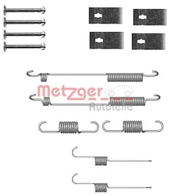Kit d'accessoires, mâchoire de frein