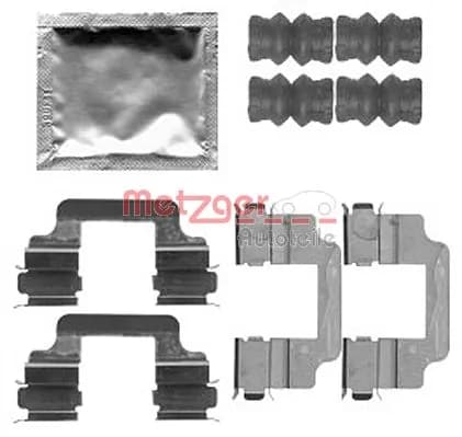 Kit d'accessoires, plaquette de frein a disque