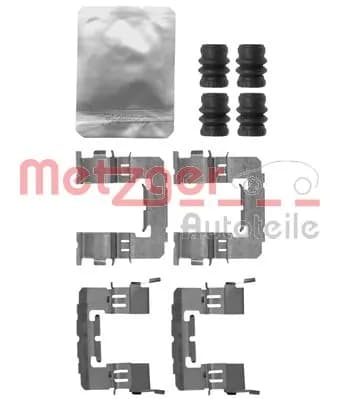 Kit d'accessoires, plaquette de frein a disque
