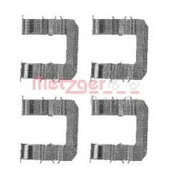 Kit d'accessoires, plaquette de frein a disque