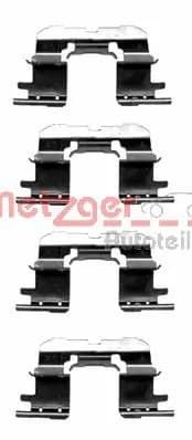 Kit d'accessoires, plaquette de frein a disque