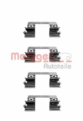 Kit d'accessoires, plaquette de frein a disque