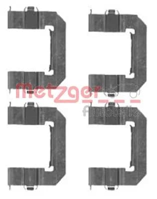 Kit d'accessoires, plaquette de frein a disque