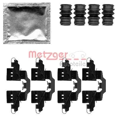 Kit d'accessoires, plaquette de frein a disque