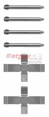 Kit d'accessoires, plaquette de frein a disque
