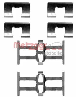 Kit d'accessoires, plaquette de frein a disque