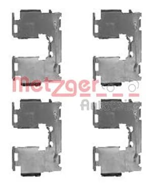 Kit d'accessoires, plaquette de frein a disque