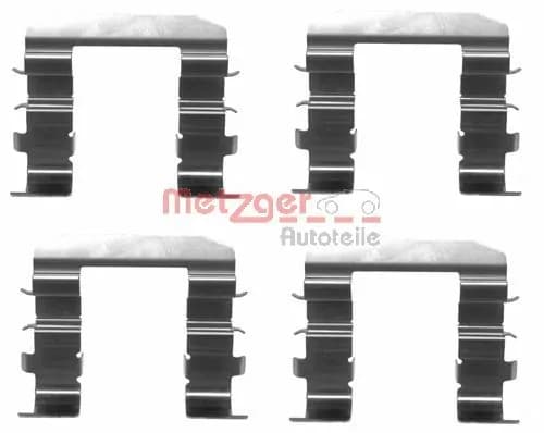 Kit d'accessoires, plaquette de frein a disque