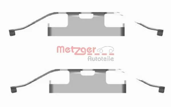 Kit d'accessoires, plaquette de frein a disque