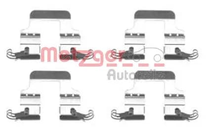 Kit d'accessoires, plaquette de frein a disque