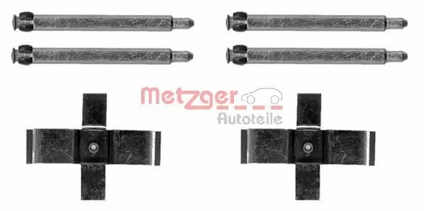 Kit d'accessoires, plaquette de frein a disque