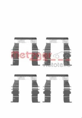 Kit d'accessoires, plaquette de frein a disque