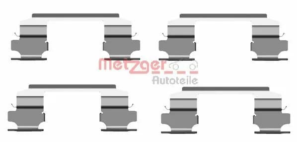 Kit d'accessoires, plaquette de frein a disque