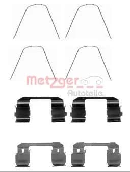 Kit d'accessoires, plaquette de frein a disque