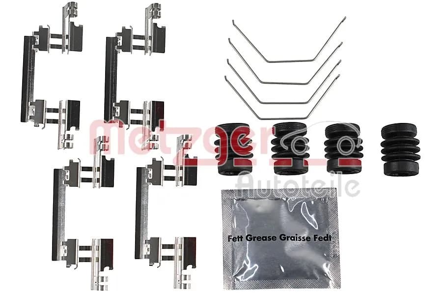Kit d'accessoires, plaquette de frein a disque