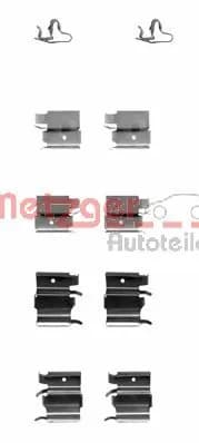 Kit d'accessoires, plaquette de frein a disque