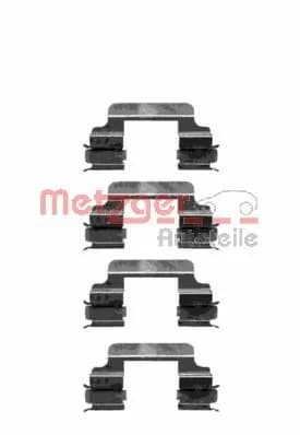 Kit d'accessoires, plaquette de frein a disque