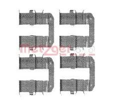 Kit d'accessoires, plaquette de frein a disque
