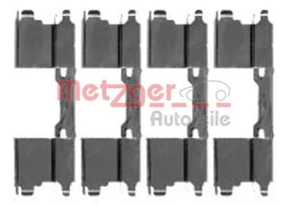 Kit d'accessoires, plaquette de frein a disque
