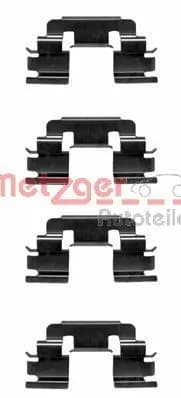 Kit d'accessoires, plaquette de frein a disque