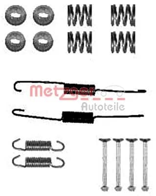 Kit d'accessoires, mâchoire de frein